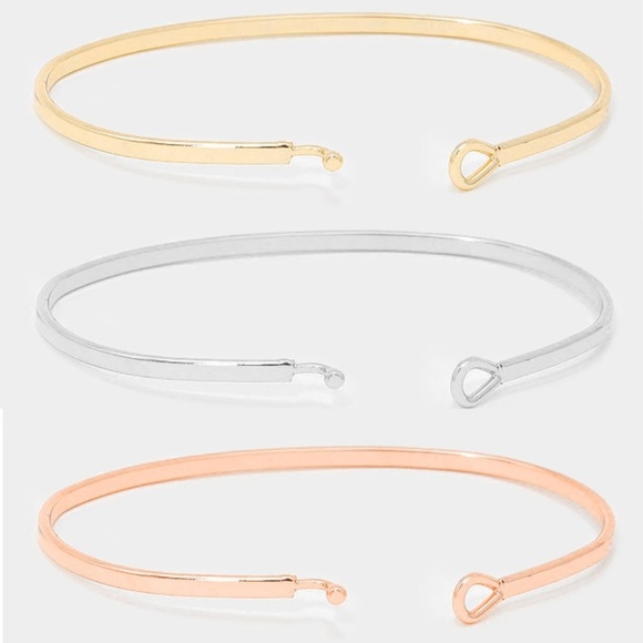 Bracelets bangles dainty Inspirational message - Picture 5 of 8
